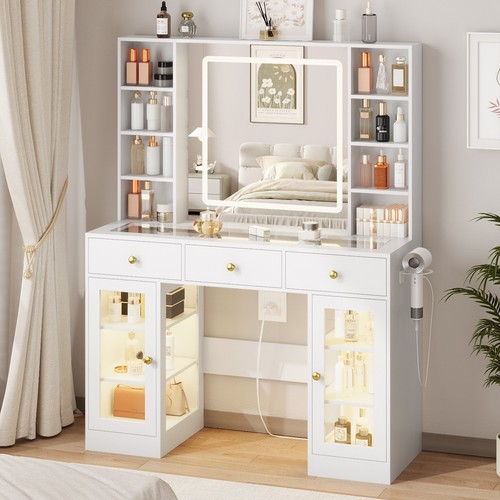 Vanity desk with - vanity,