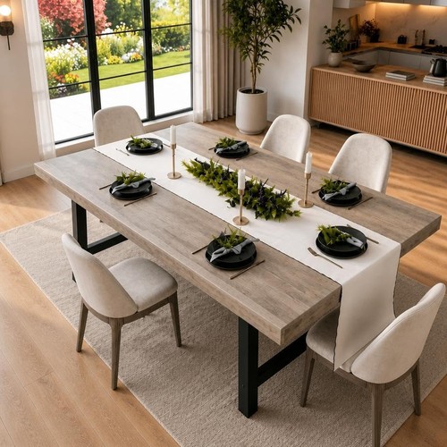 Industrial dining table - 71''industrial,