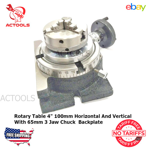 Rotary table 100mm - 4",